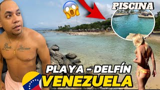 La Mejor PLAYA De VENEZUELA 🇻🇪 | Impactante PISCINA  de agua de MAR 😱