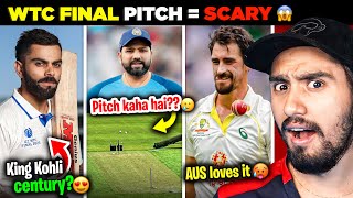 CHEATING!! YEH KAISI PITCH HAI.. 😭 || WTC FINAL -  IND vs AUS