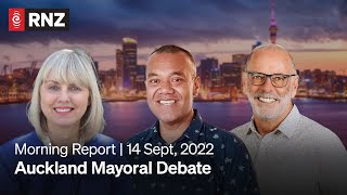 Auckland Mayoral Debate | 14 Sept | RNZ