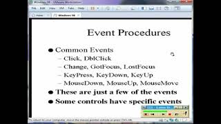 Keystone Learning: Visual Basic 6 Level 2 - Chapter 1, Section 1