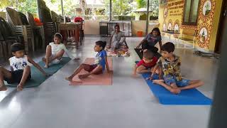 kids yoga #yogaforkids# @ കളിക്കൂട്ടുകാരി