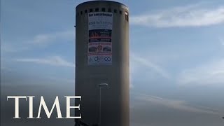 A Demolition Goes Wrong In Denmark, Sending A Silo Crashing Down On A Cultural Center | TIME