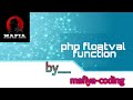 php floatval function #variables #phpforbeginners #shorts #codes #yahoo