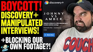 CORRUPT! Media Blocking Me From Airing MY OWN FOOTAGE?! Boycott Discovery+ Johnny Depp Documentary