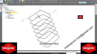 Solid Edge Helical Square Spring