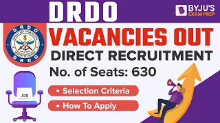 DRDO Recruitment 2022 | DRDO Scientist B Recruitment 2022 | How To Apply, Selection Criteria #drdo