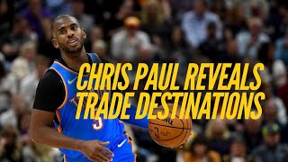 Rumor: Chris Paul Reveals Preferred Trade Destinations (Lakers? Here We Go!)