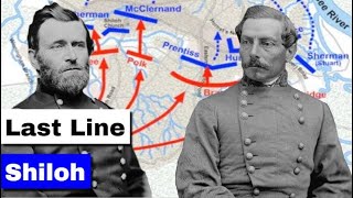 Battle of Shiloh Part 6, The Last Line | Animated Battle Map