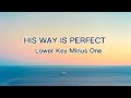 HIS WAY IS PERFECT (Lower Key) - minus one