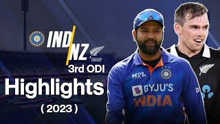 ind vs nz 3rd odi highlights 2023 | india vs new zealand 3rd odi highlights 2023 | 24 january 2023