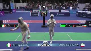 World Championships 2023 SMS - L32 - Luigi Samele ITA v Yousef Alshamlan KUW