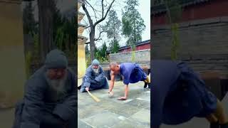 Shaolin monks daily kongfu practice #shaolin #kongfu