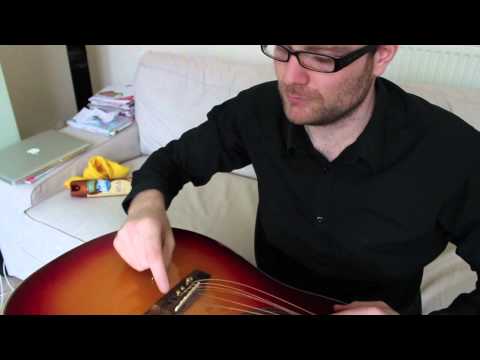 How to Restring an Acoustic Guitar (Epiphone Hummingbird) How to Restring an Acoustic Guitar (Epiphone Hummingbird)