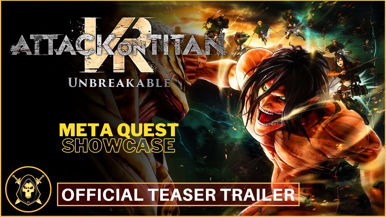 Attack On Titan Vr Unbreakable Official Teaser Trailer Meta Quest