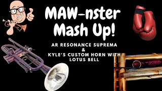 Head-to-head showdown:  Kyle's MAW Trumpet with Lotus Bell versus the AR Suprema!