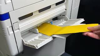 OKI Number Plate Printing on Pro 9542 CMYK+White Toner Printer