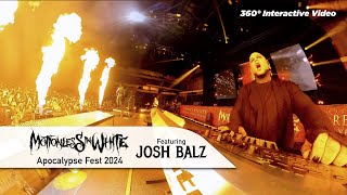 Motionless In White featuring Josh Balz - Apocalypse Fest 2024 - 360 VR Video