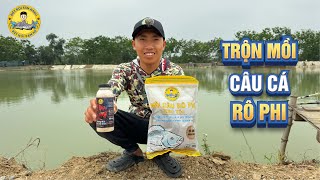 Cách Trộn Mồi Vê để Câu Cá Rô Phi?