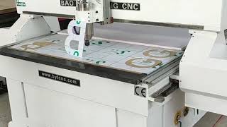 CNC router BMG 1325 acrylic and PVC cutting BYT CNC