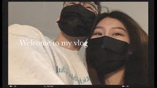 🇨🇦Vlog. 留学周末日记｜发量增倍卷发教程｜情侣日常👫｜春夏口红｜做饭日常｜爱吃爱喝推荐💗