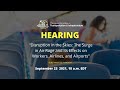 Subcommittee Hearing on :Disruption in the Skies: The Surge in Air Rage and its Effects on...