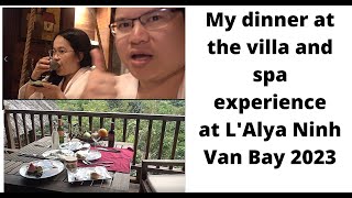 My dinner on the balcony villa and spa experience at L'Alya Ninh Van Bay 2023