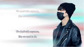 We don't talk anymore [ Karaoke Duet with Jungkook ]