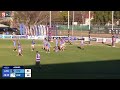 Rd 17 Hostplus SANFL Snapshot - Central's Jake Gasper goals along ground in traffic