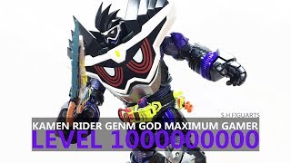 S.H.Figuarts Kamen Rider Genm God Maximum Gamer Level 1000000000 (Unbox\u0026Review)