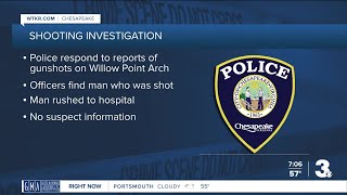 Chesapeake Police investigate early Saturday morning shooting, one person hurt