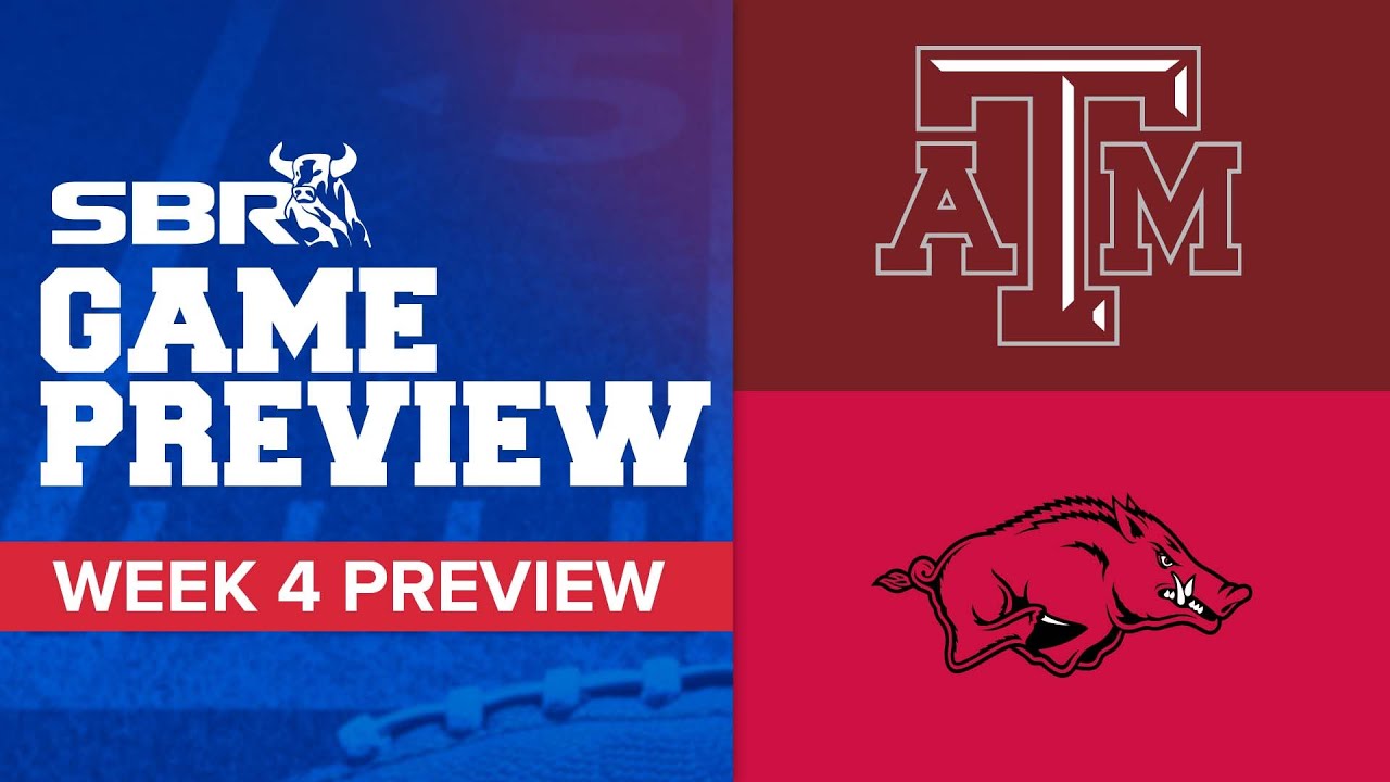 College Football Week 4 Preview 🏈 | Texas A&M Vs. Arkansas Odds, Picks ...