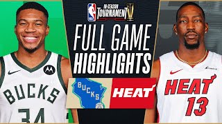 BUCKS at HEAT | NBA IN-SEASON TOURNAMENT 🏆 | FULL GAME HIGHLIGHTS | November 28, 2023