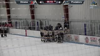 10/6/24 - CBHL Game 1 - Predators 18U vs Ashburn Xtreme