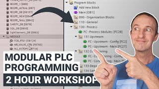 TIA Portal Made Easy: Build Modular PLC Applications (2 Hour Workshop)