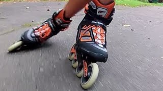 How to do CROSSOVER TURNS on Inline Skates - ROLLERBLADE BASICS Ep 3