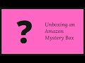 Unboxing an Amazon Mystery Diamond Painting Box