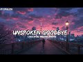 Unspoken Goodbyes-A Love Story without Ending(Lyric video)
