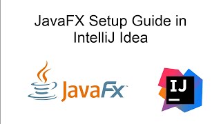 JavaFX Setup Guide in IntelliJ Idea 2026 (ACTUALLY WORKS)