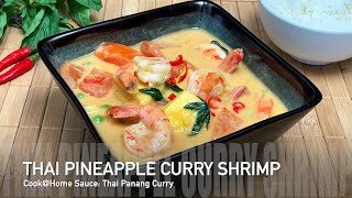 Thai Pineapple Curry with Shrimp