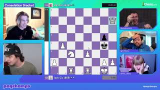 xQcOW Pulls Off a Miraculous Stalemate VS Cizzorz | Chess.com PogChamps