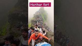 Harihar Fort Trekking Nishik Maharashtra #shorts
