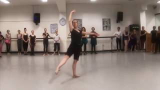 Battements Tendus \u0026 Dégagés in Épaulement: ballet class tutorial (beginner)