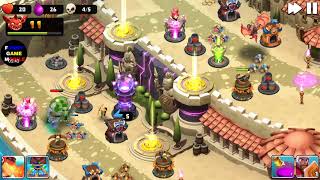 FGMobile - Castle Creeps TD: Chapter 45 - Level 179 - Clash Of The Generals ( Without Sentinel )