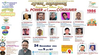 The POWER of Common CONSUMER   IRES  AYUSH SAMRIDDHI 1986 Int. Webinar- National Consumer Day