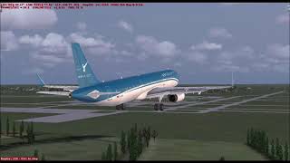 [FSX] Aerosoft Airbus A321-231 Smooth Landing at WMKK