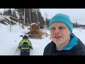 ice dipping at aurora village ivalo lapland finland