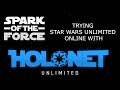 Star Wars Unlimited ONLINE using HOLONET!