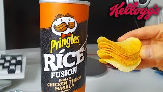 Pringles Rice Fusion Indian Chicken Tikka Masala Chips (Unboxing) [Kellogg's Consumer Goods]