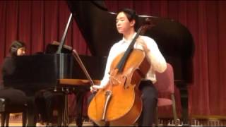 Jongho Park \u0026 Cello - Chopin Polonaise Brilliante in C Major Op.3 - Gendron version