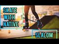 SKATE WITH NATIVE|SKATING WITH JOY|SIMPLE SLALOM|NAIROBI SKATERS